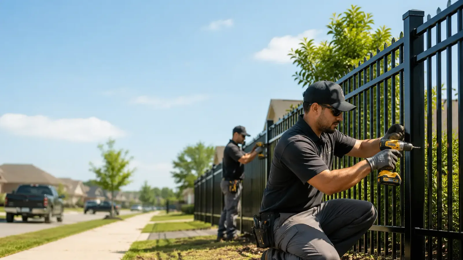 Metal Fence Installation in Arcola, IN